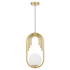 GLAMOUR LAMPA WISZĄCA BIAŁA ZANETTI D15