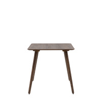 Hatfield Square Dining Table Smoked 770x770x750mm