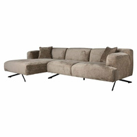 RICHMOND sofa narożna DONOVAN L brązowa