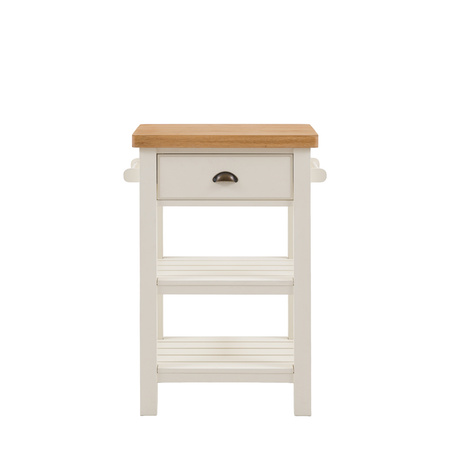Eton Butchers Block White 660x500x900mm