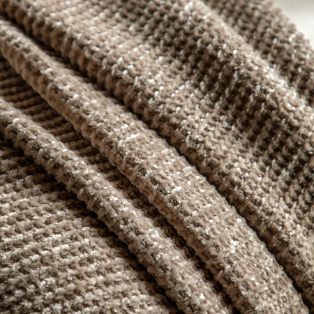 Deco Luxe Chunky Chenille Throw Taupe 1300x1700mm