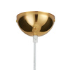 Lampa wisząca TONDA złota 25 cm