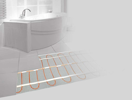 WARM TILES łazienkowa mata grzejna 7,6m2, 1210W, dwużyłowa