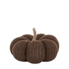 Autumn Knitted Pumpkin Brown 170x80mm