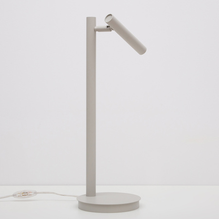 SOPEL lampka szary beż