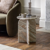 Amalfi Side Table Natural 400x400x500mm