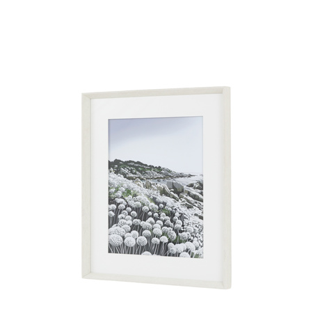 Waves and Wild Flowers I Framed Art 550x40x650mm