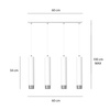 KIBO 4 WH/CHROME