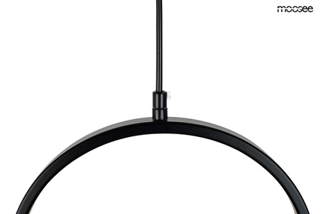 MOOSEE lampa wisząca SPINNER 19 czarna