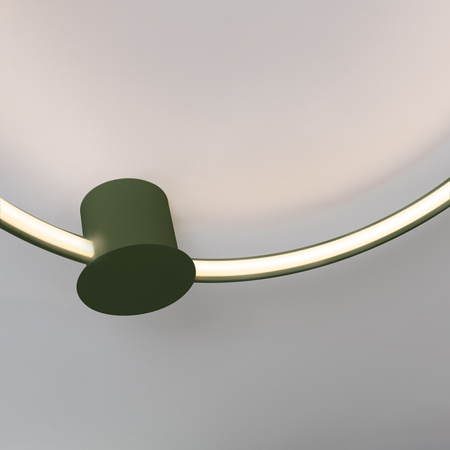 Plafon RIO 110 zielony oliwkowy LED 3000K