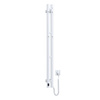 Elektryczny grzejnik łazienkowy EGL BIALY Silhouette Quadro Sensor 90х1200