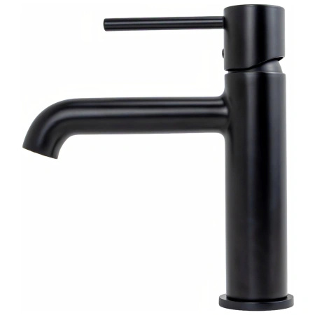 Bateria umywalkowa stojąca, czarna