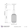 LAMPA WISZĄCA LOFT DYMIONA RICO