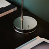 Hansen Table Lamp Bright Nickel