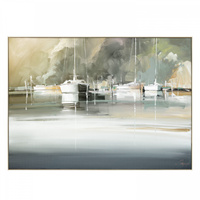 Marina Morning Framed Canvas880x35x1220mm