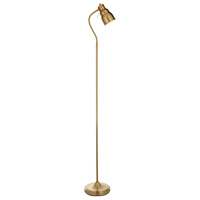 Classic Flexi Floor Lamp Brushed Aged Brass