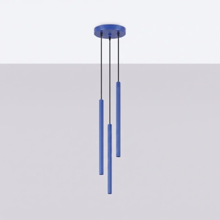 Lampa wisząca ARCHE 3P ultramaryna