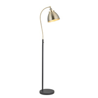 Franklin Floor Lamp Antique Brass