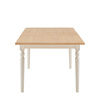 Eton Ext Dining Table White 1800/2300x950x750mm
