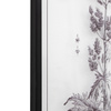 Obraz w ramie „Petiole” – czarny, 22 × 1,1 × 27 cm, zestaw 2 szt.