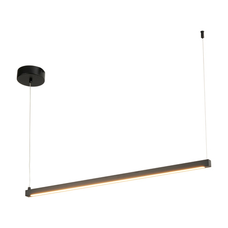 Lampa wisząca BEAM-100 LED - czarna oprawa liniowa