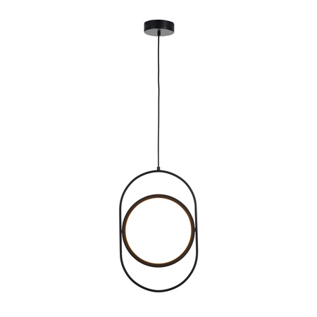 Lampa wisząca ELIPSE M, 45 cm - LED, czarna nowoczesna