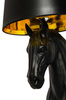 MOOSEE lampa podłogowa KOŃ HORSE STAND    S czarna - włókno szklane
