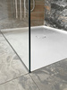 ARCHITEX zestaw do mocowania szkła, ściana-podłoga-sufit, 1615x2600mm, polerowane aluminium