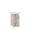 Amalfi Side Table Natural 400x400x500mm