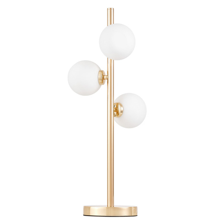 NOWOCZESNA LAMPA BIURKOWA ZŁOTA MARSIADA W3