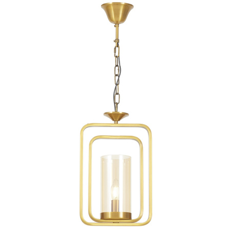 LAMPA WISZĄCA LOFT ZŁOTA BENTON W1