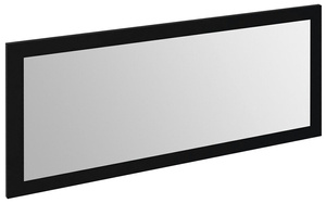 TREOS lustro w ramie 110x50cm, czarny mat