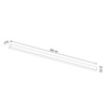 Plafon PINNE 200 czarny 4000K