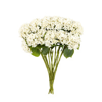 Vintage Hydrangea Floral Stem Ivory (12pk)