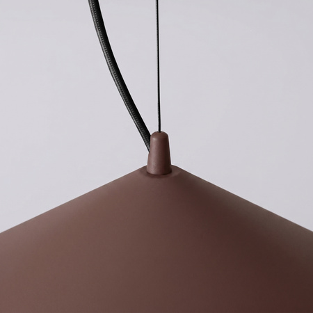 Lampa wisząca FINT brązowa LED 3000K