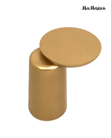 MaMaison stolik ELIAS 41 złoty / drewno