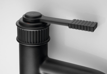 VERSI bateria umywalkowa, czarny mat