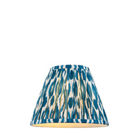Ikat Shade Marlin Blue Fabric 185x125x250mm