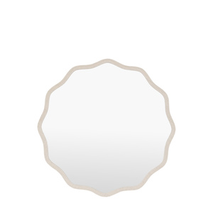 Monterey Wave Round Mirror Smoke 800x30x800mm