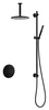 Osier SR 2 - Complete concealed shower system matowa czerń