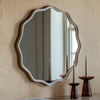 Monterey Wave Round Mirror Smoke 800x30x800mm
