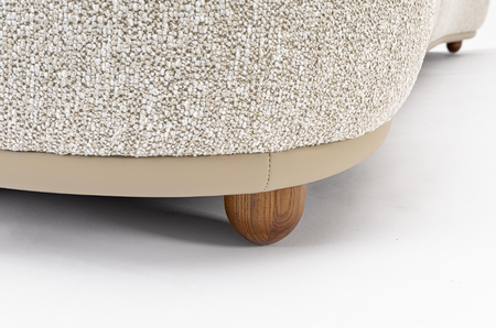 Sofa BIZZOTTO CHEOPE 4-osobowa z stolikiem – contemporary design premium