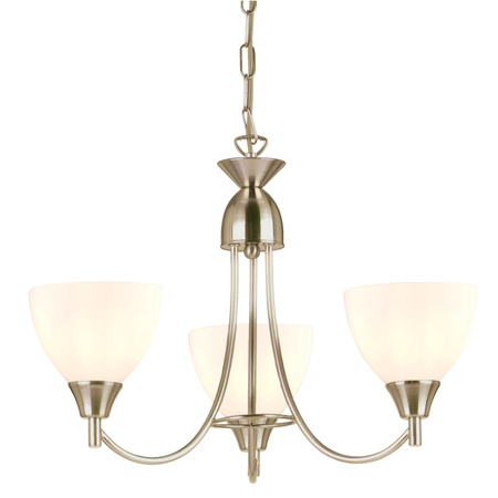 Alton 3 Pendant Light Satin Chrome