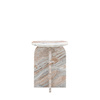 Amalfi Side Table Natural 400x400x500mm