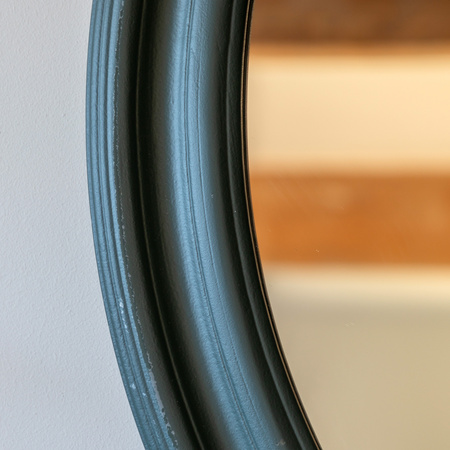 Suffolk Round Mirror Green 900x25x900mm