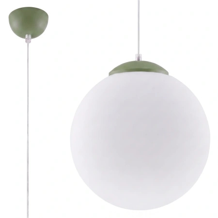 Lampa wisząca UGO 30 zielona oliwka