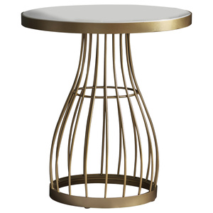 Stolik pomocniczy Southgate Champagne 500 x 500 x 550 mm