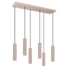 Lampa wisząca IVAR 6L taupe LED 3000K