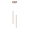 Lampa wisząca ARCHE 2P taupe