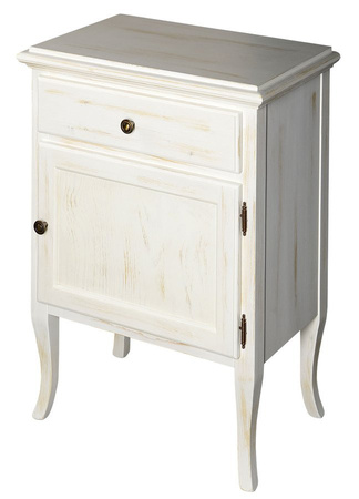 RETRO szafka 60x80x38cm, starobiała, prawa